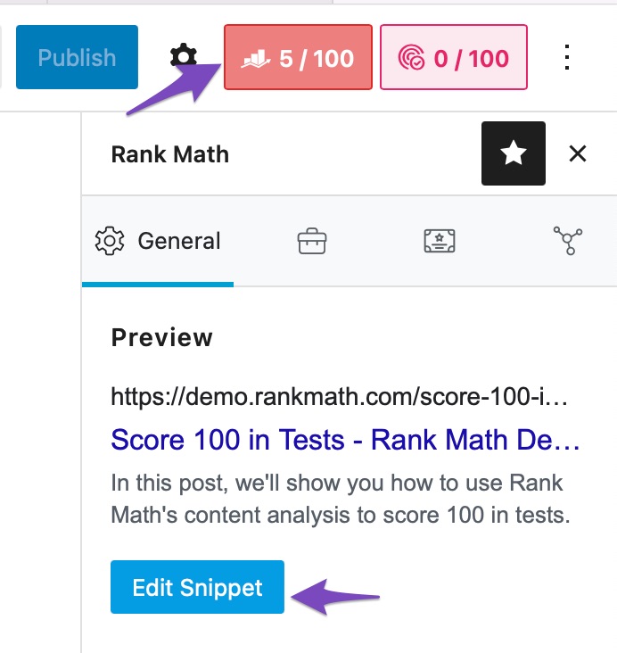 Edit Snippet In Block Editor