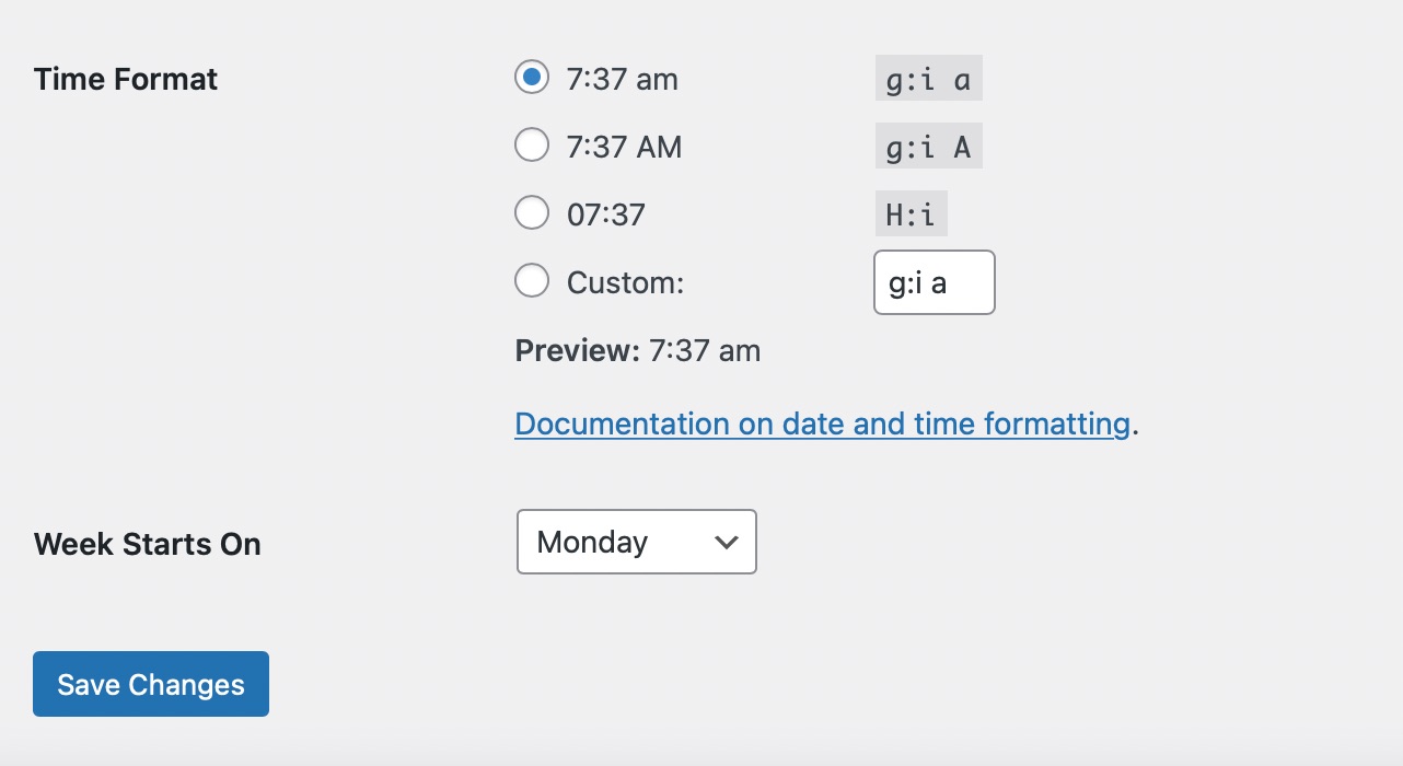 How To Quickly Change The Date And Time Format In WordPress » Rank Math