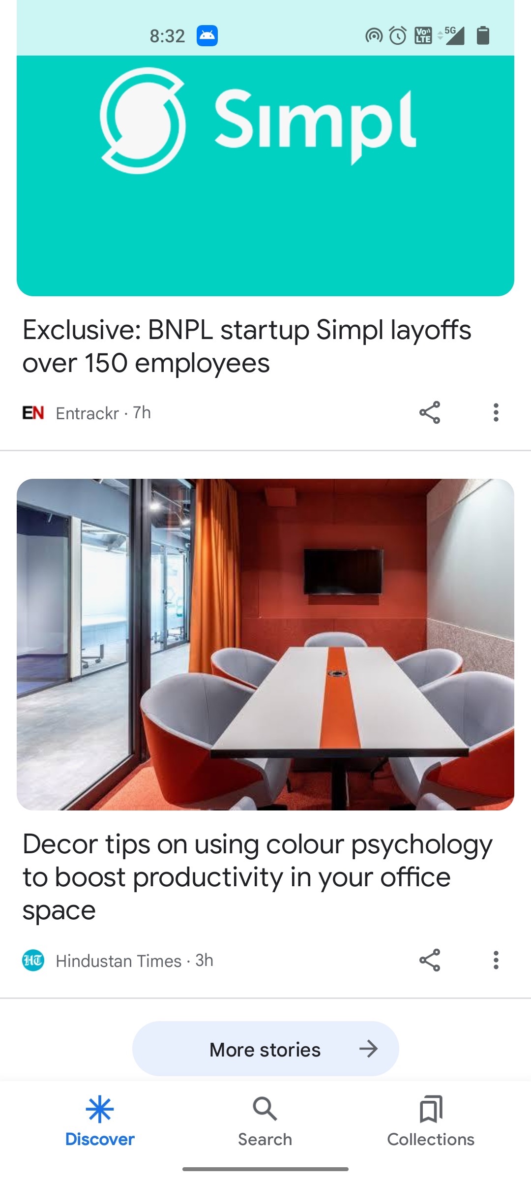 Titles examples in Google Discover