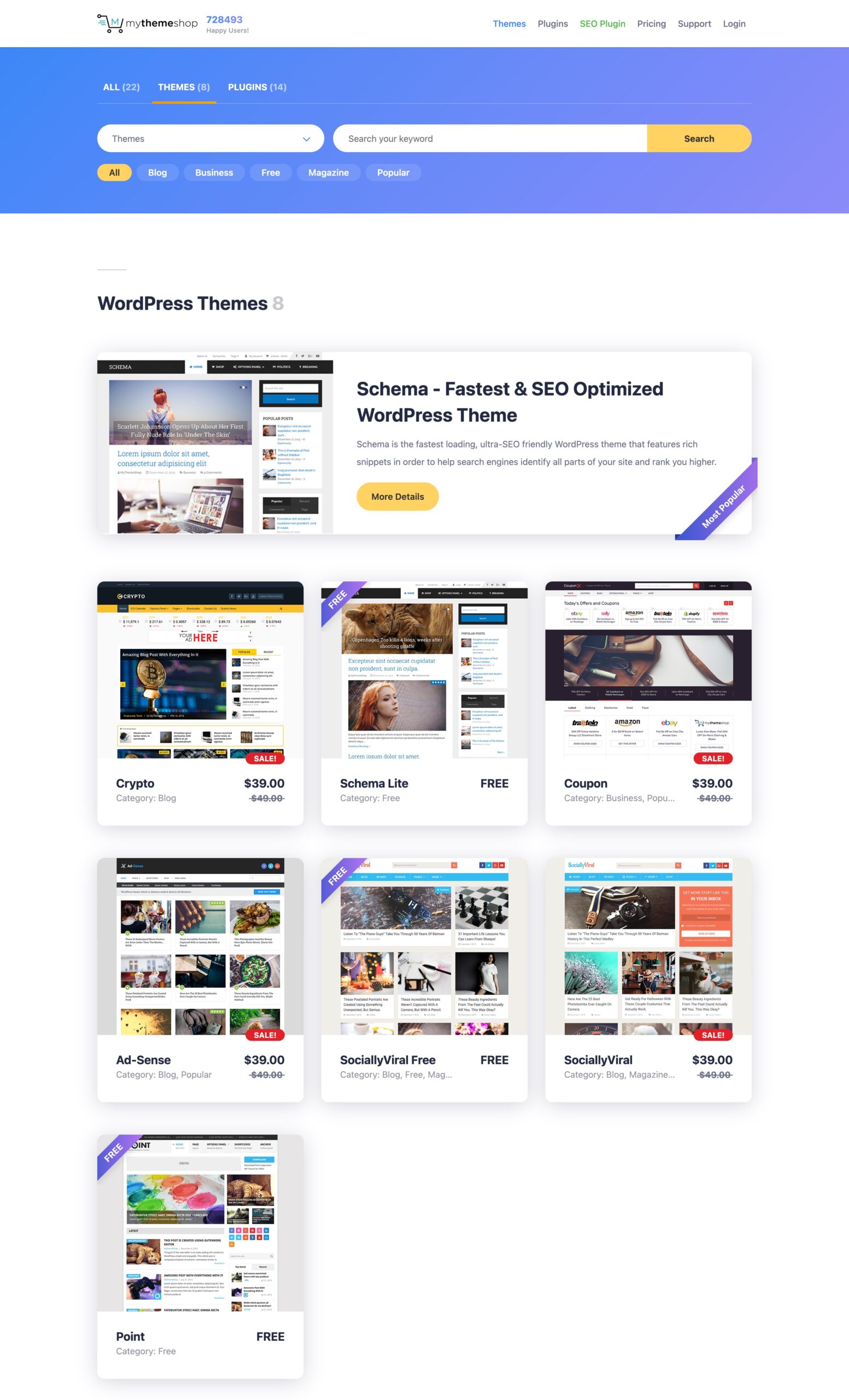 MyThemeShop themes 