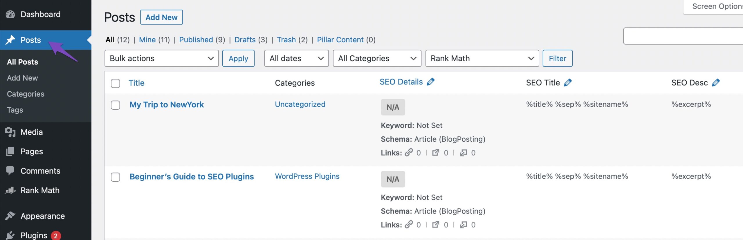 Editing Meta Title & Descriptions At Scale with Rank Math » Rank Math