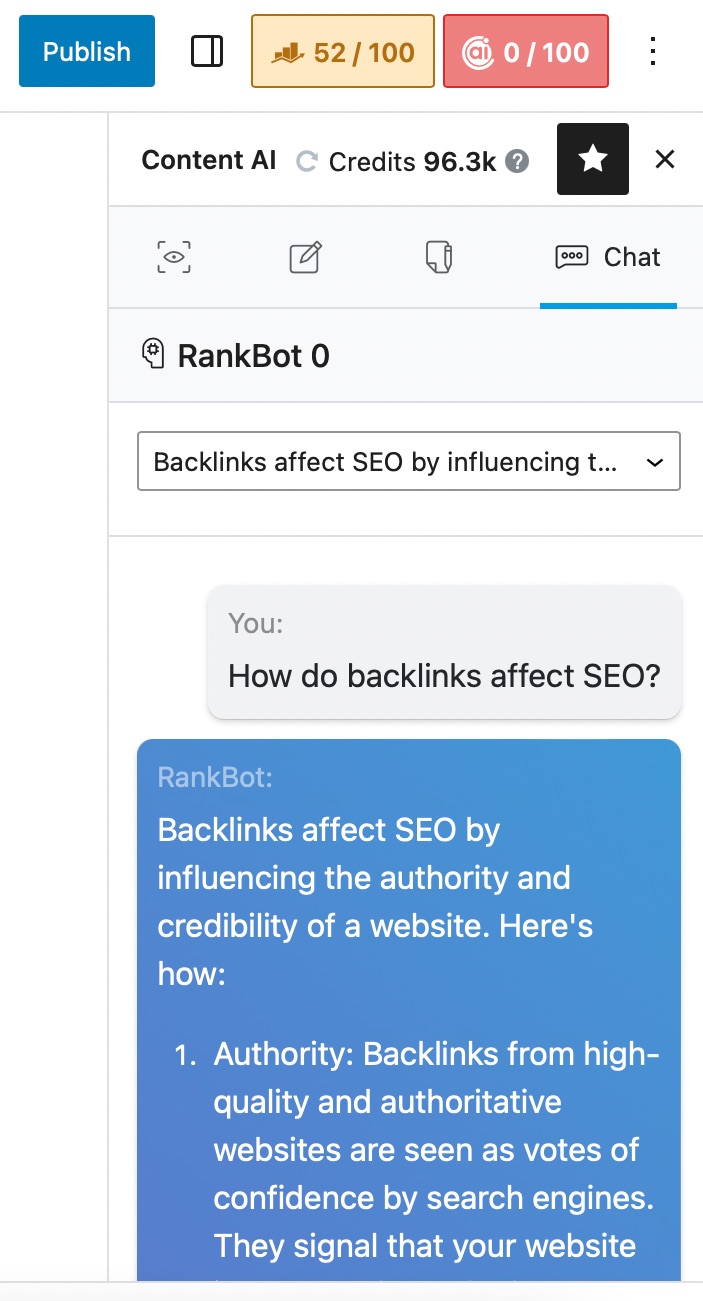 RankBot example in Rank Math