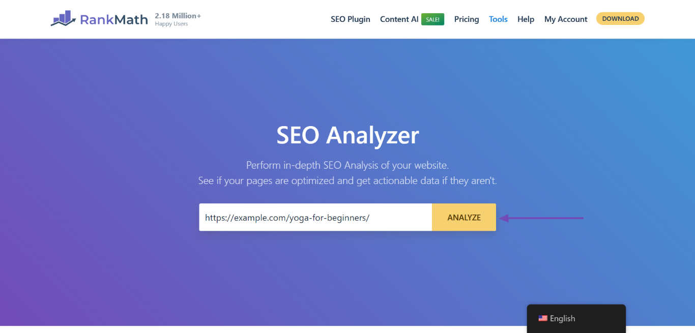 Seo sales competition analyzer