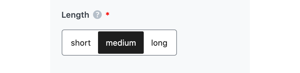 Select Length