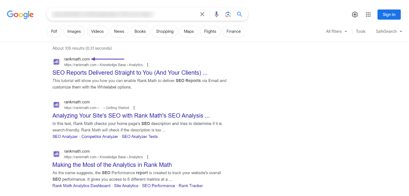 Why Google Displays URL Instead of Site Name in SERP? » Rank Math