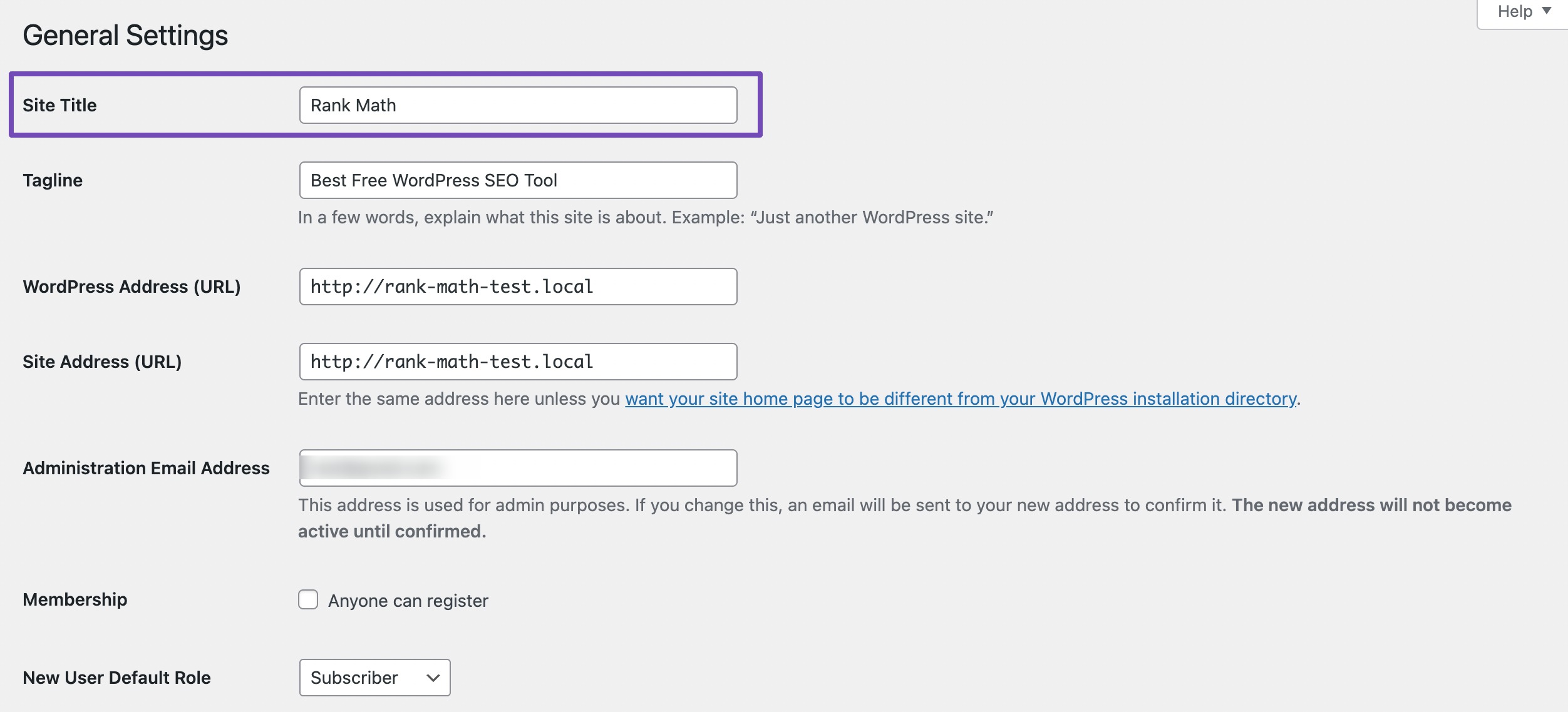 How to Change Site Title in WordPress [5 Easy Methods] » Rank Math