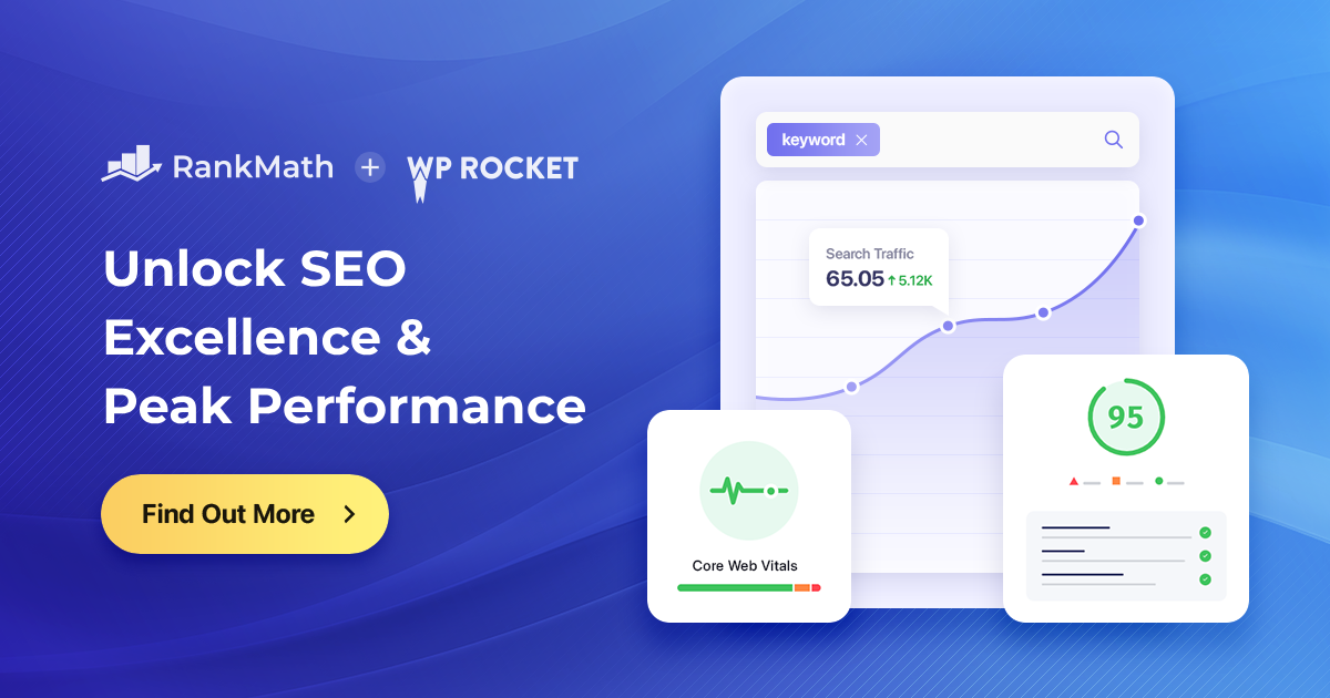 wp-rocket-rank-math-perfectly-optimized-website