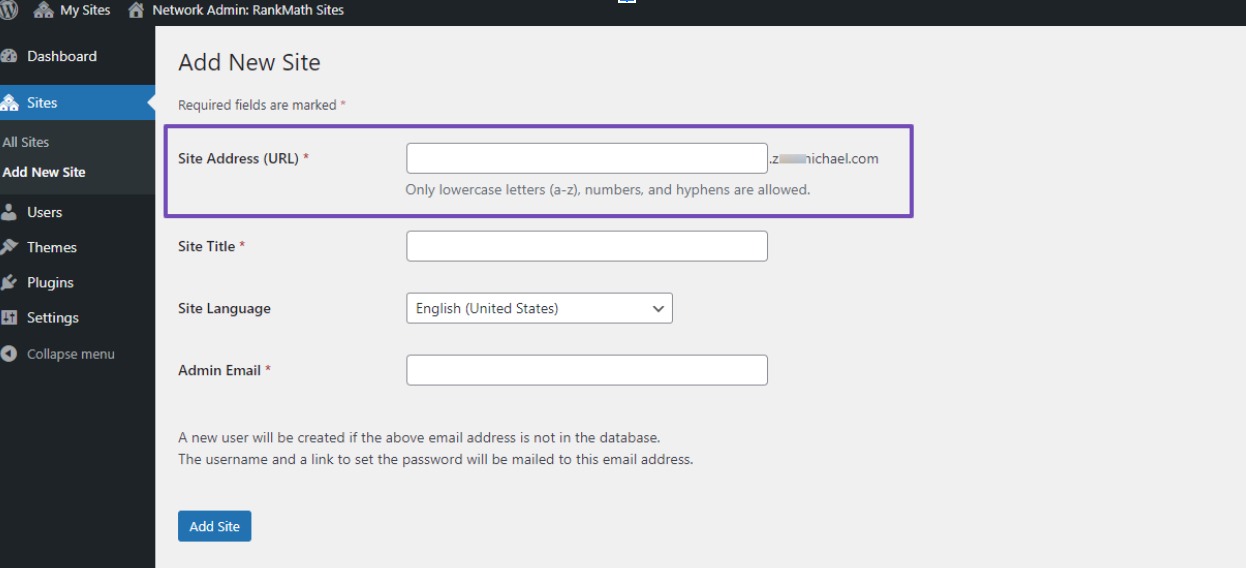 Subdomain pattern