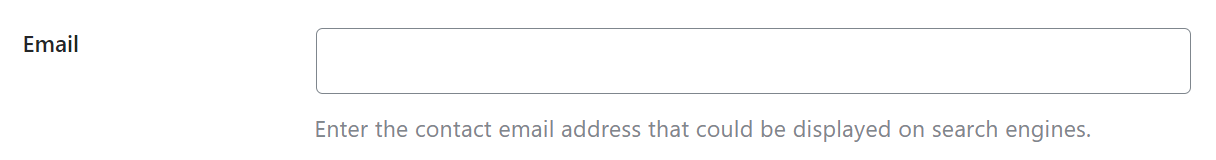 Enter Email Address