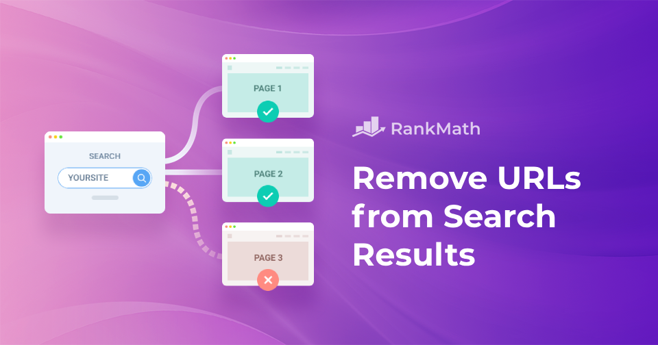 How to Remove URLs from Google Search Results » Rank Math