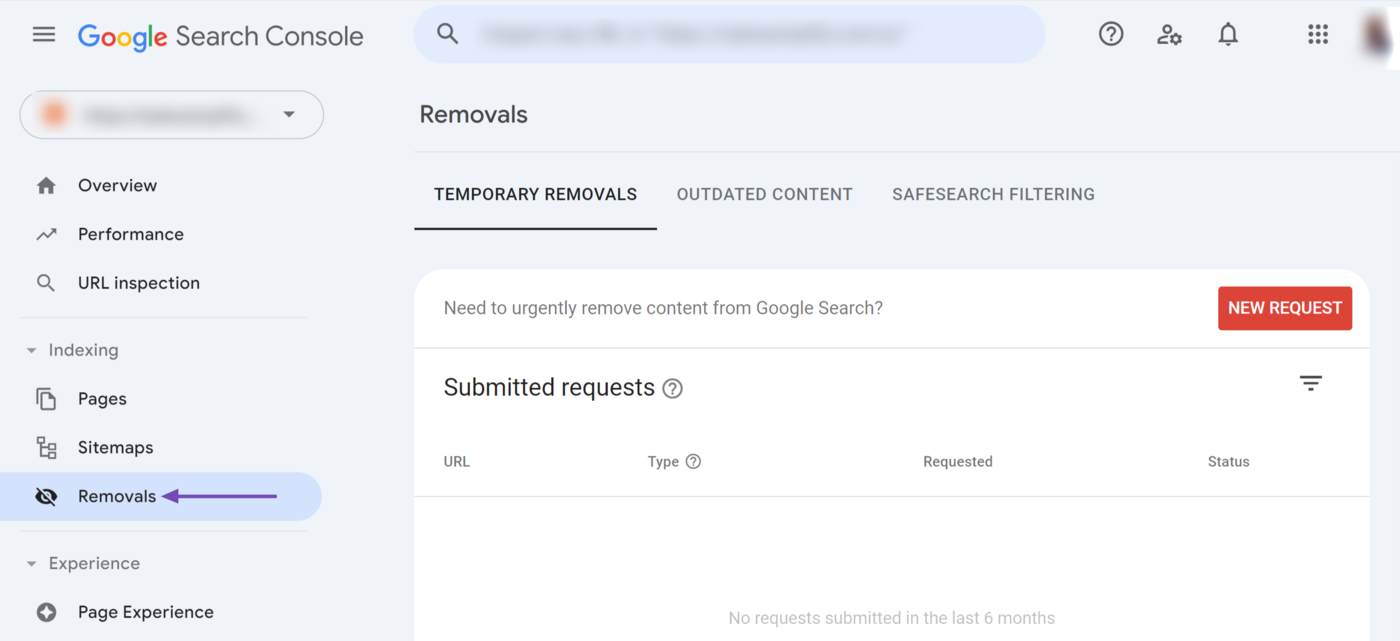Overview of the Removal and SafeSearch reports tool