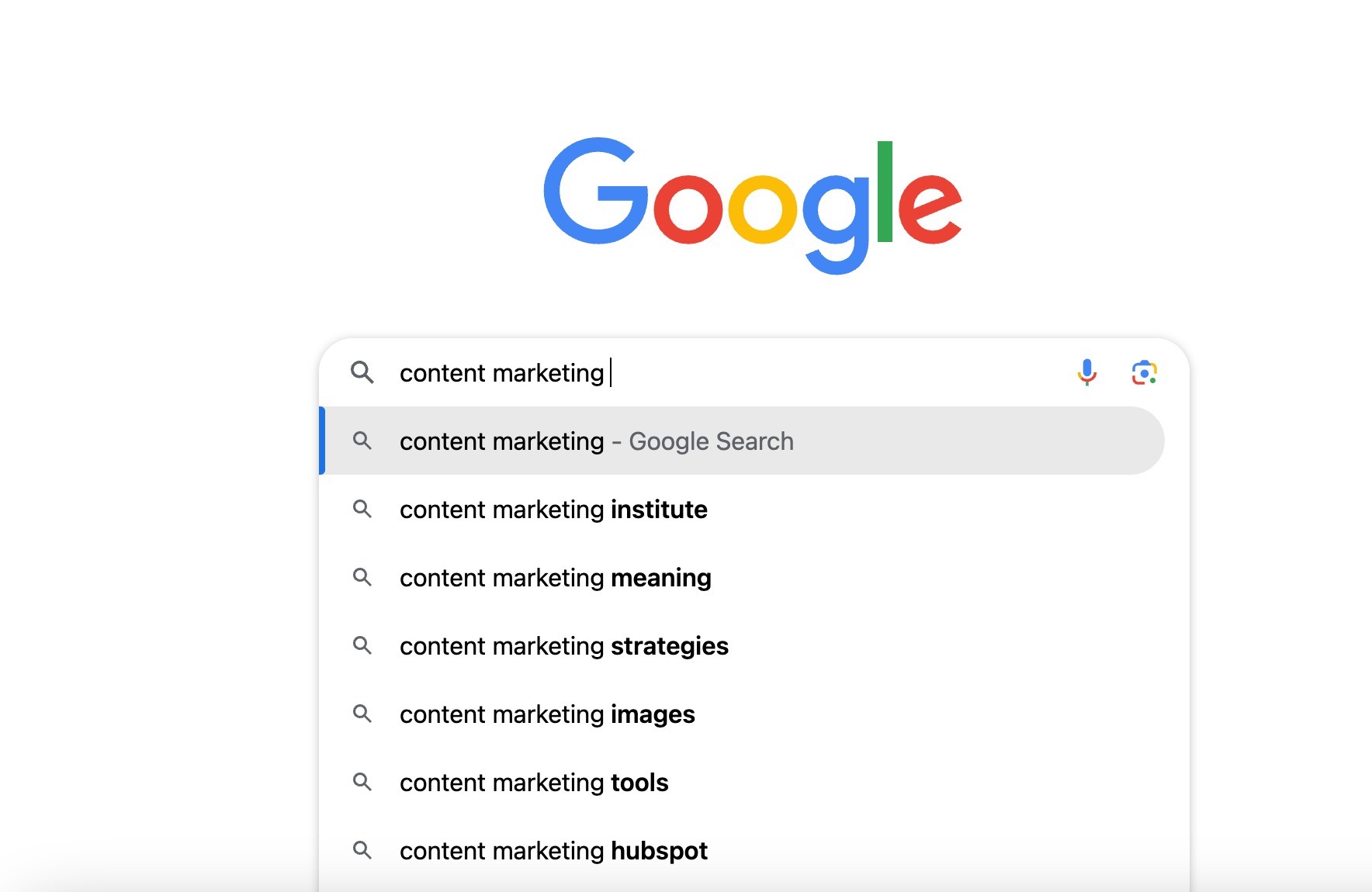 Google AutoSuggest example