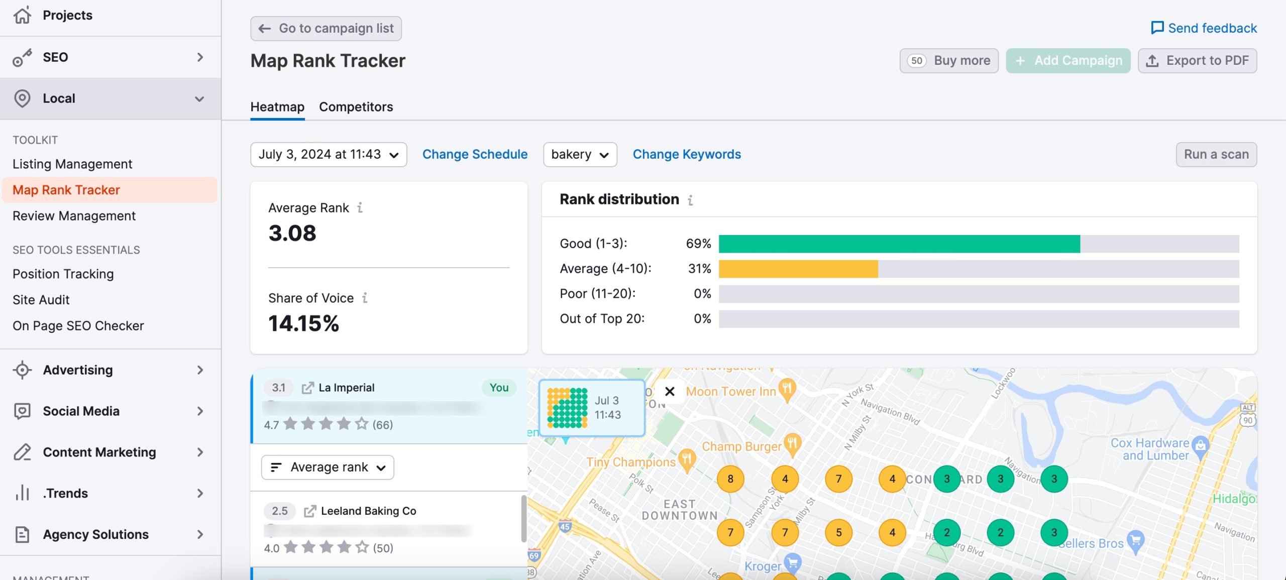 Map Rank Tracker