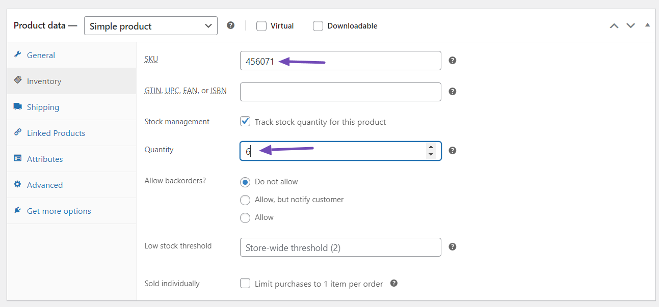 Fixing SKU Schema Error