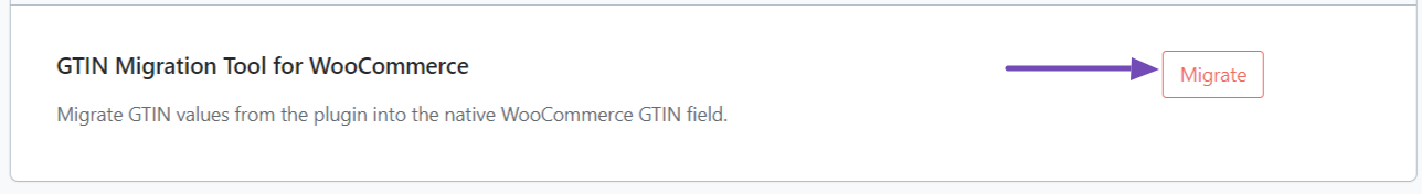 GTIN Migration Tool for WooCommerce 