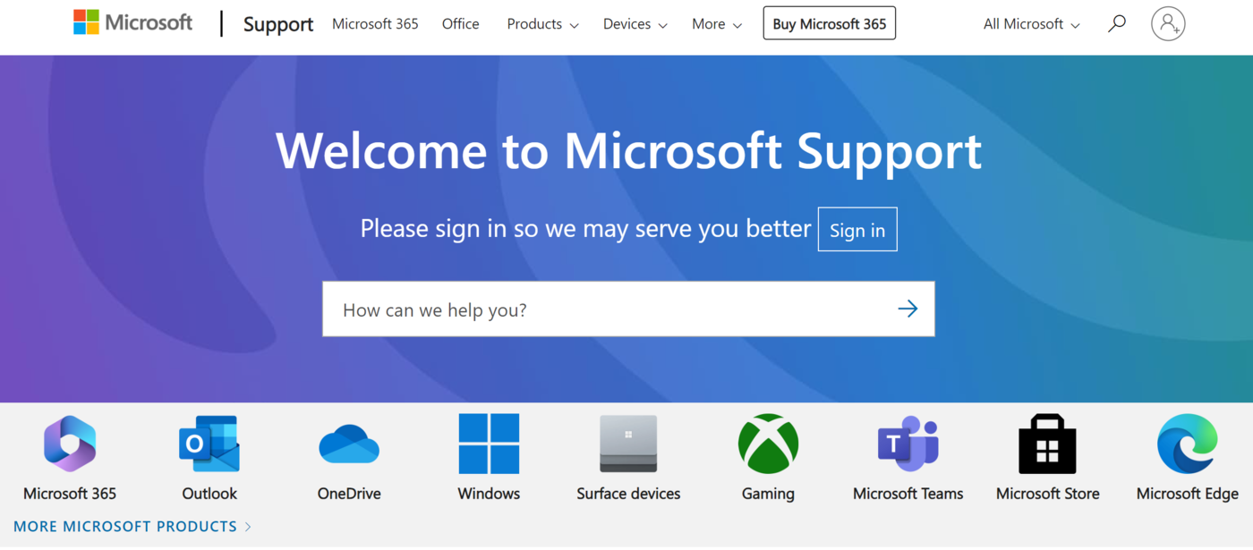 {Sample of a subdomain located at careers.microsoft.com