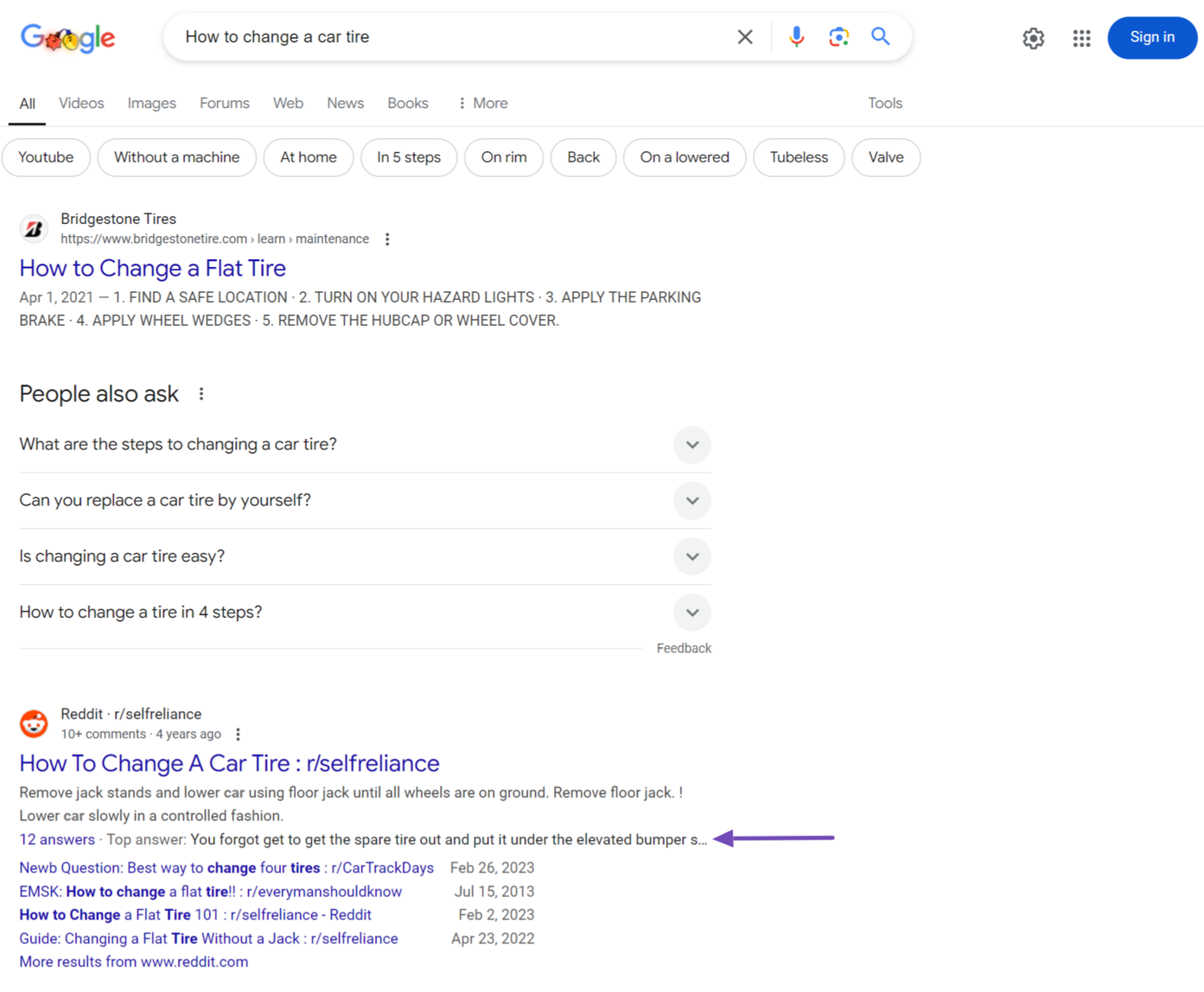 Q&A rich results on Google results pages