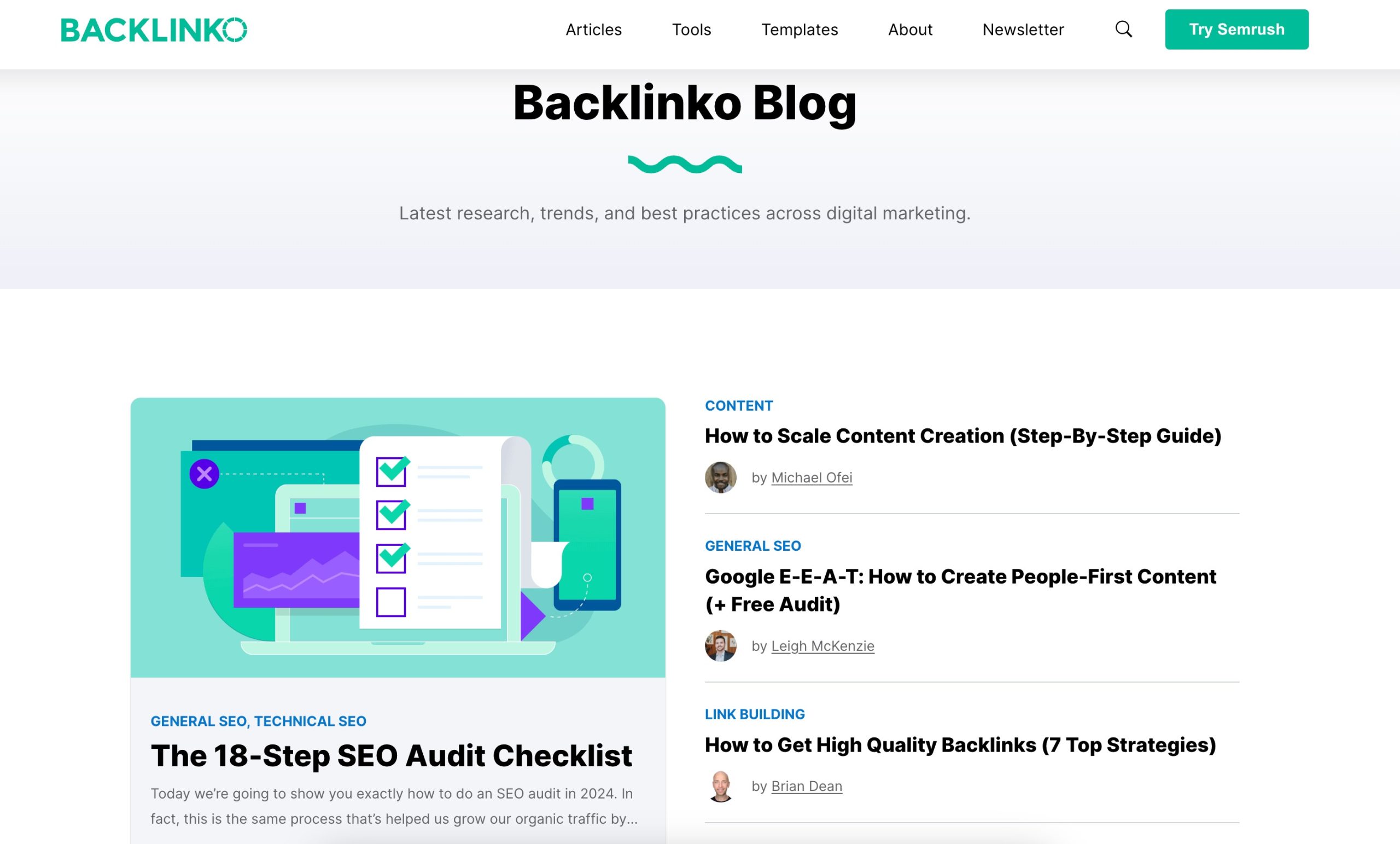 Backlinko Blog