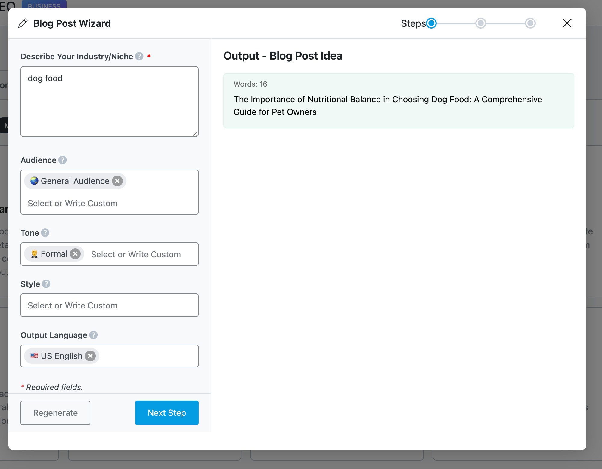 Blog Post Idea