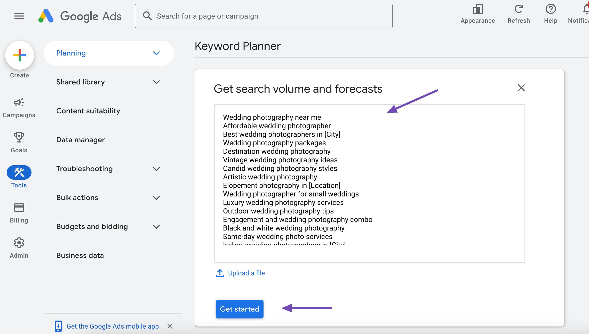 Find Search Volume