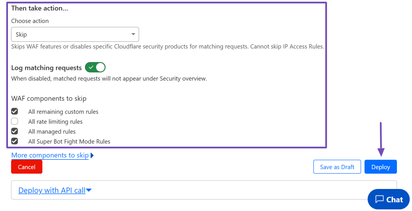 Deploy your whitelists