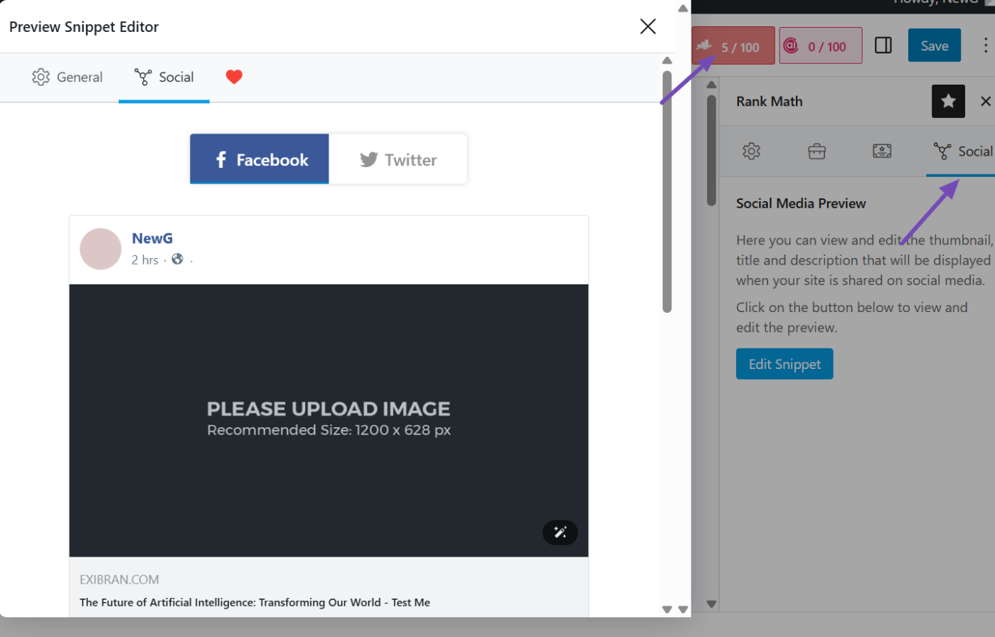 Social preview
