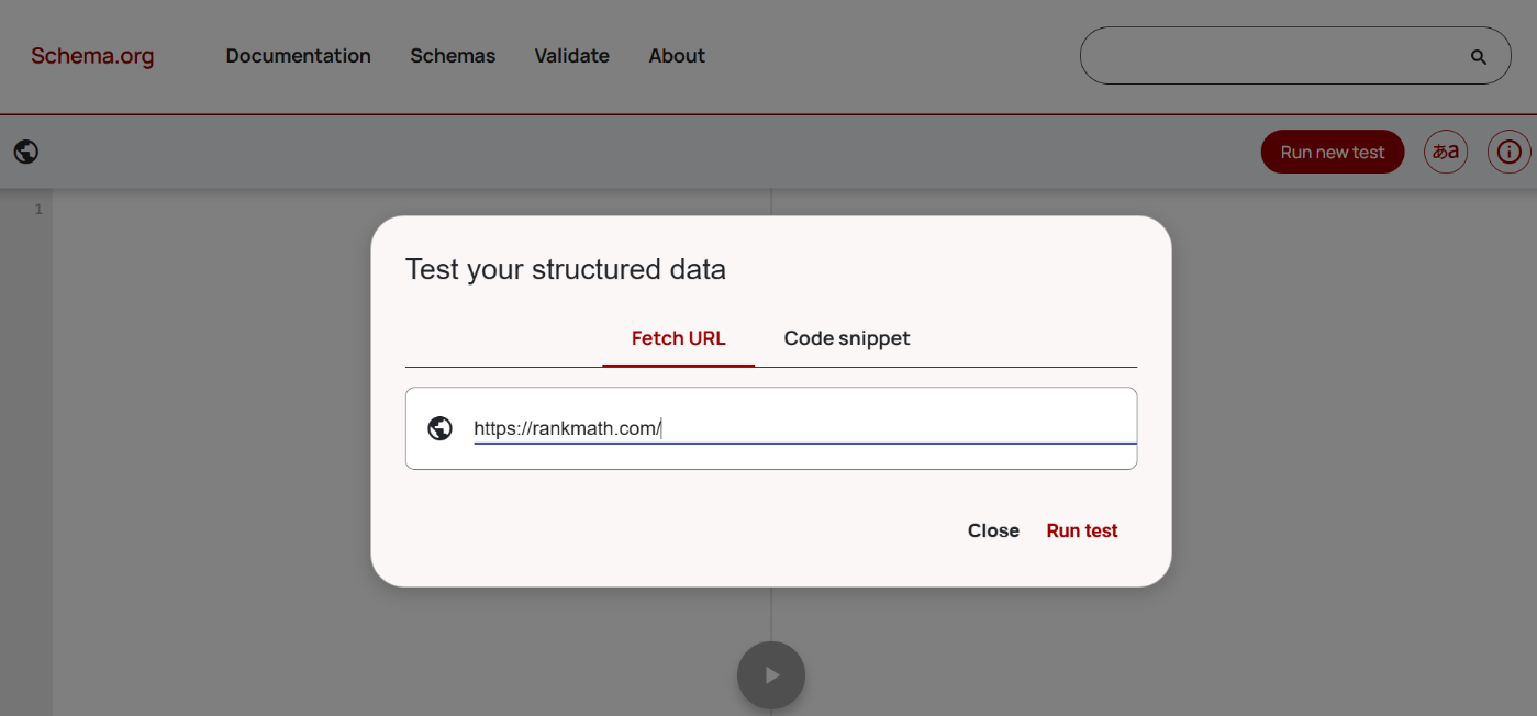 Schema.org Schema Validator