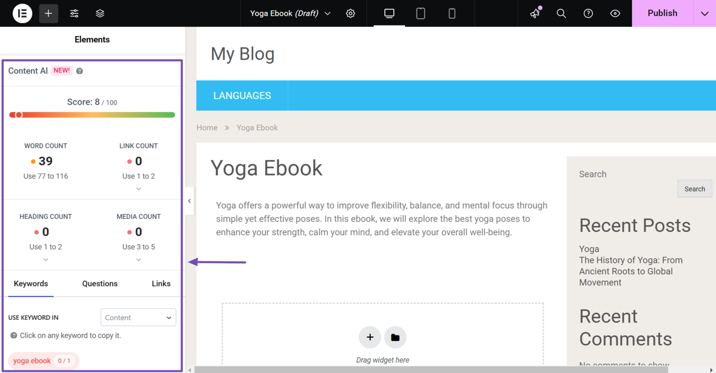 Overview of the Content AI Research views
