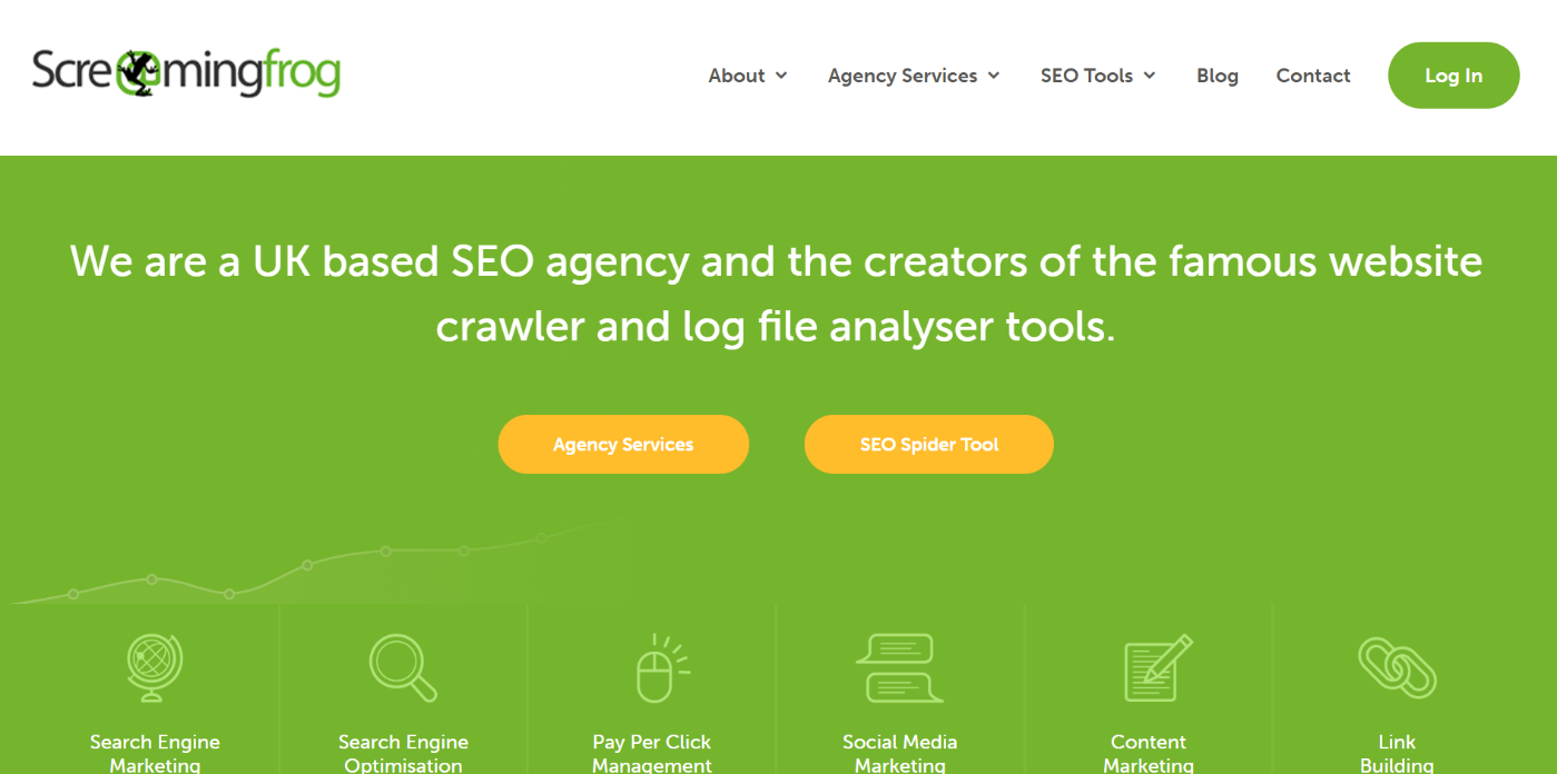 Screaming Frog’s SEO Spider 