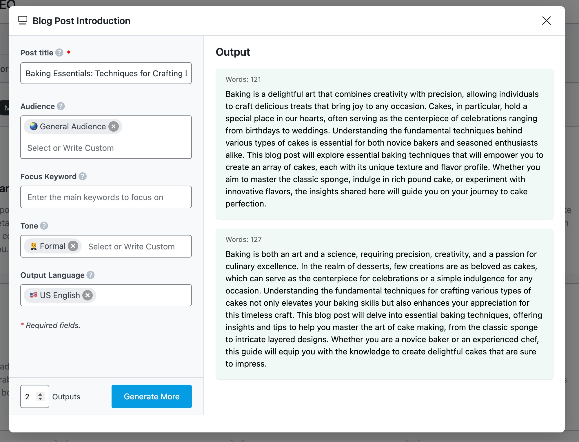Introduction AI tool