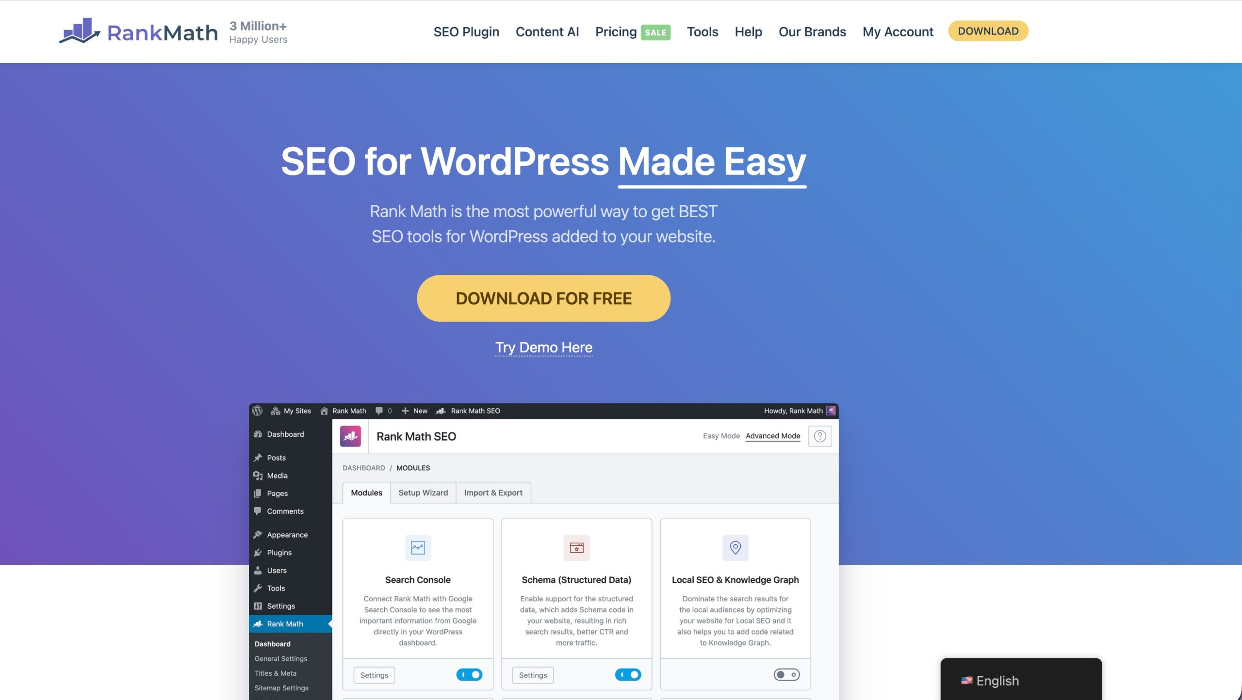 Rank Math SEO - Digital Marketing tools