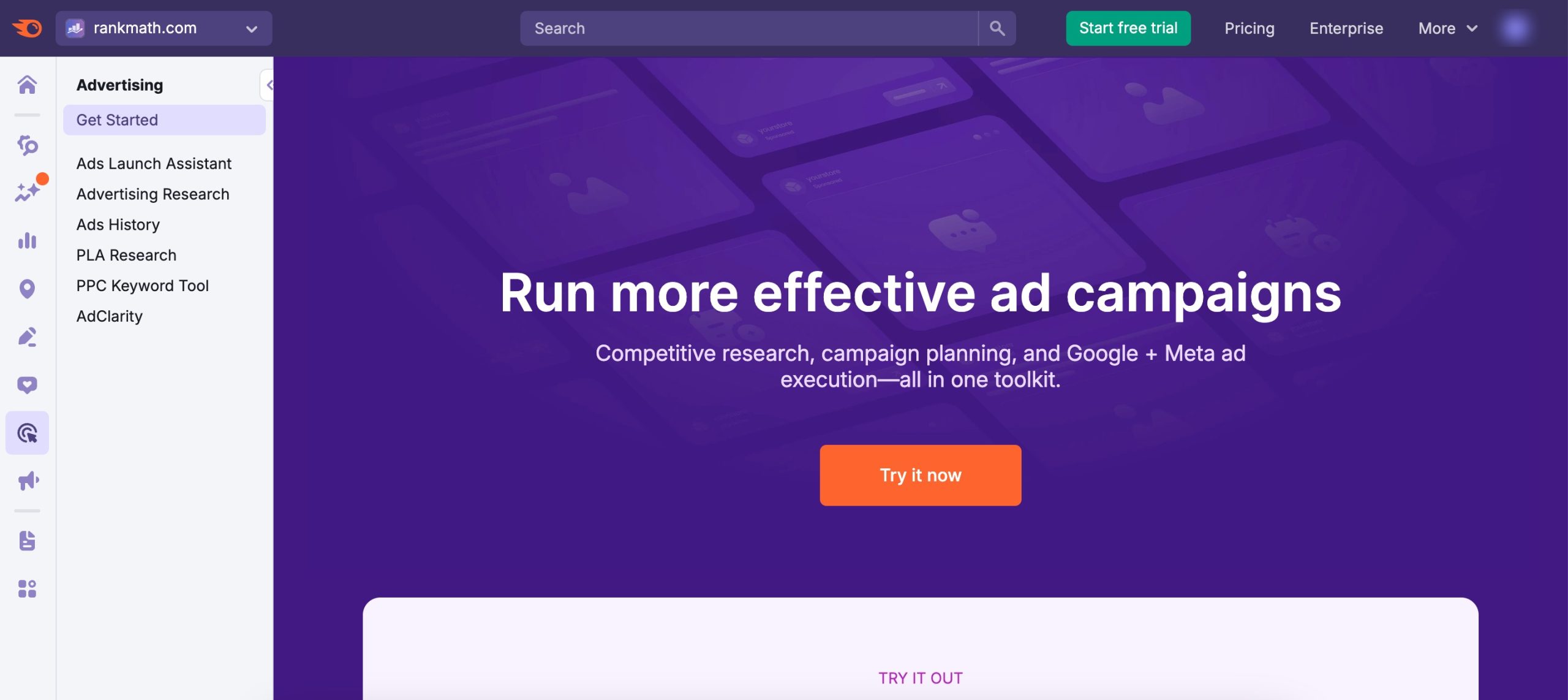 Semrush Advertising Toolkit