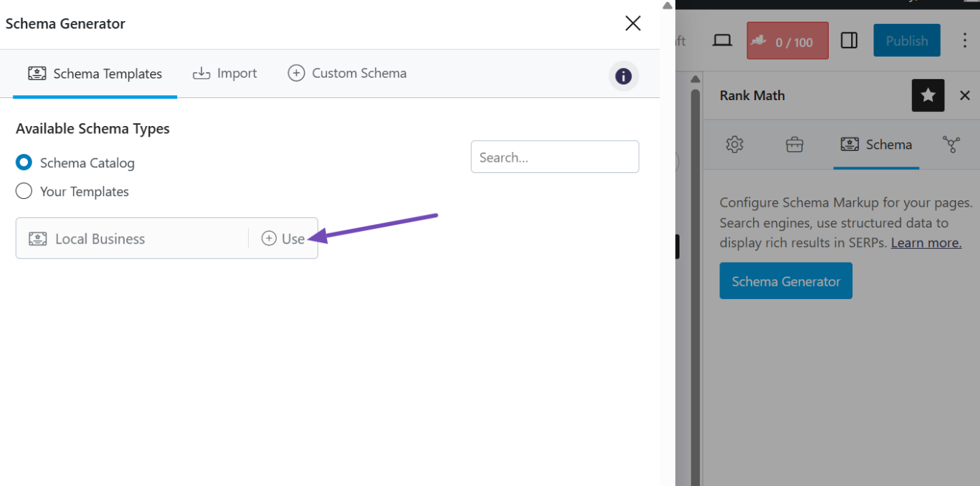 Add LocalBusiness Schema
