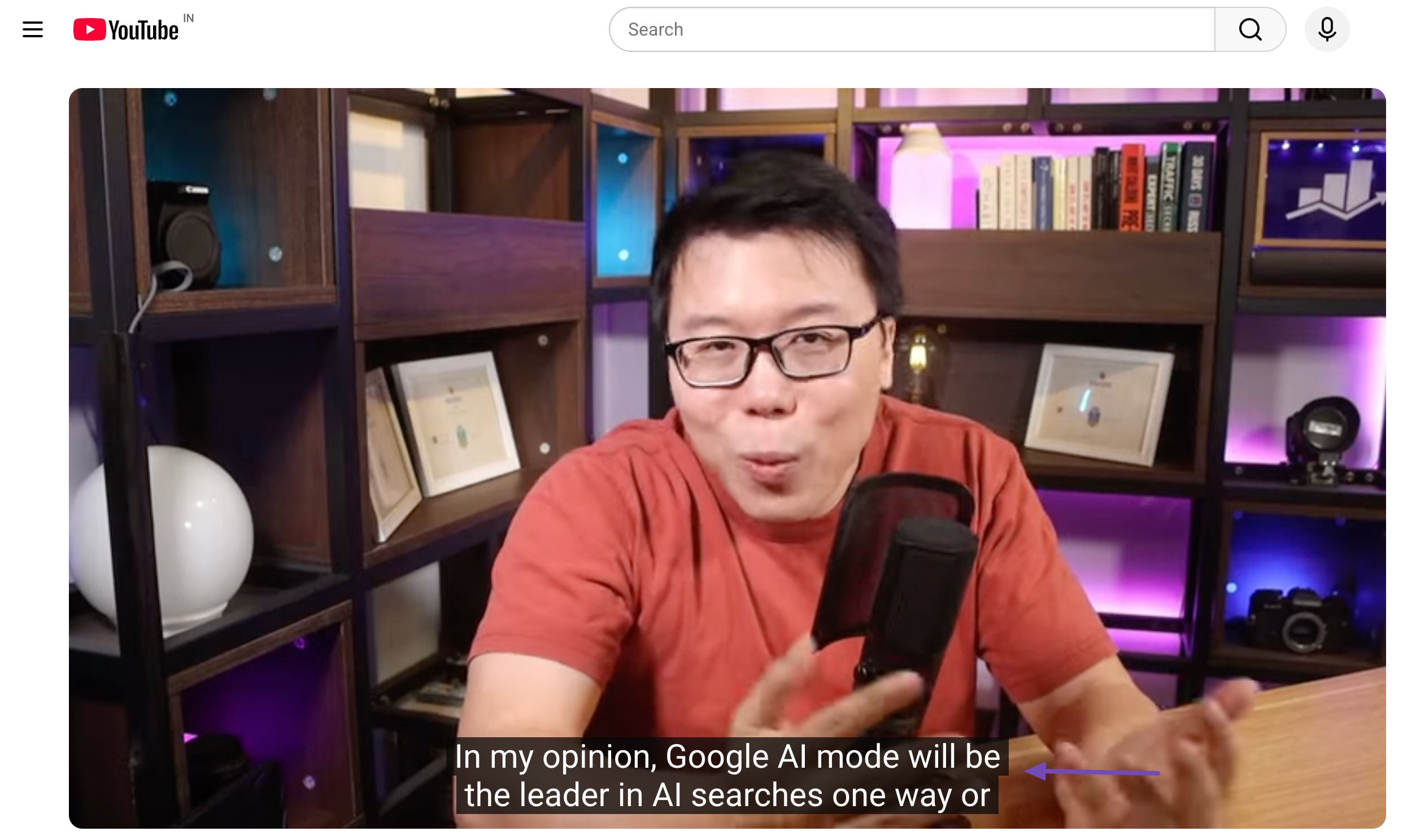 Add captions in videos