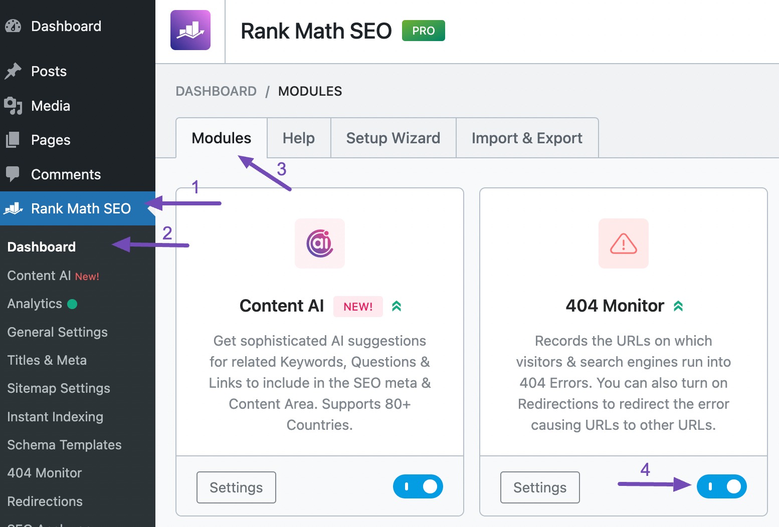 Rank Math SEO as SEO Management tool