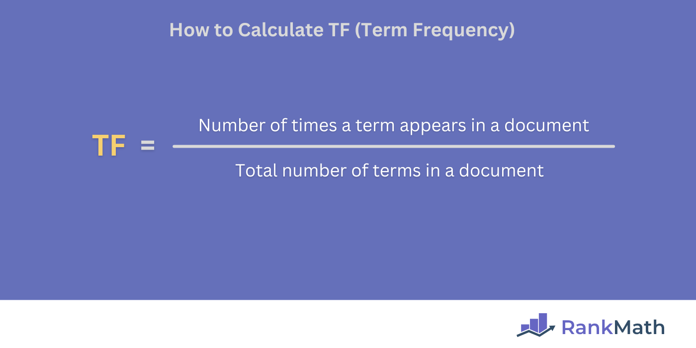 How to calculate Term Frequency (TF)