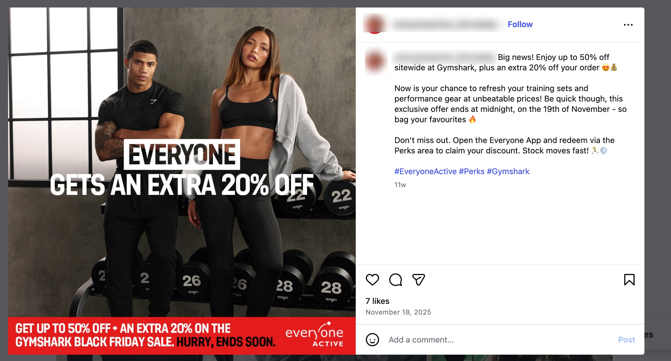 Gymshark example