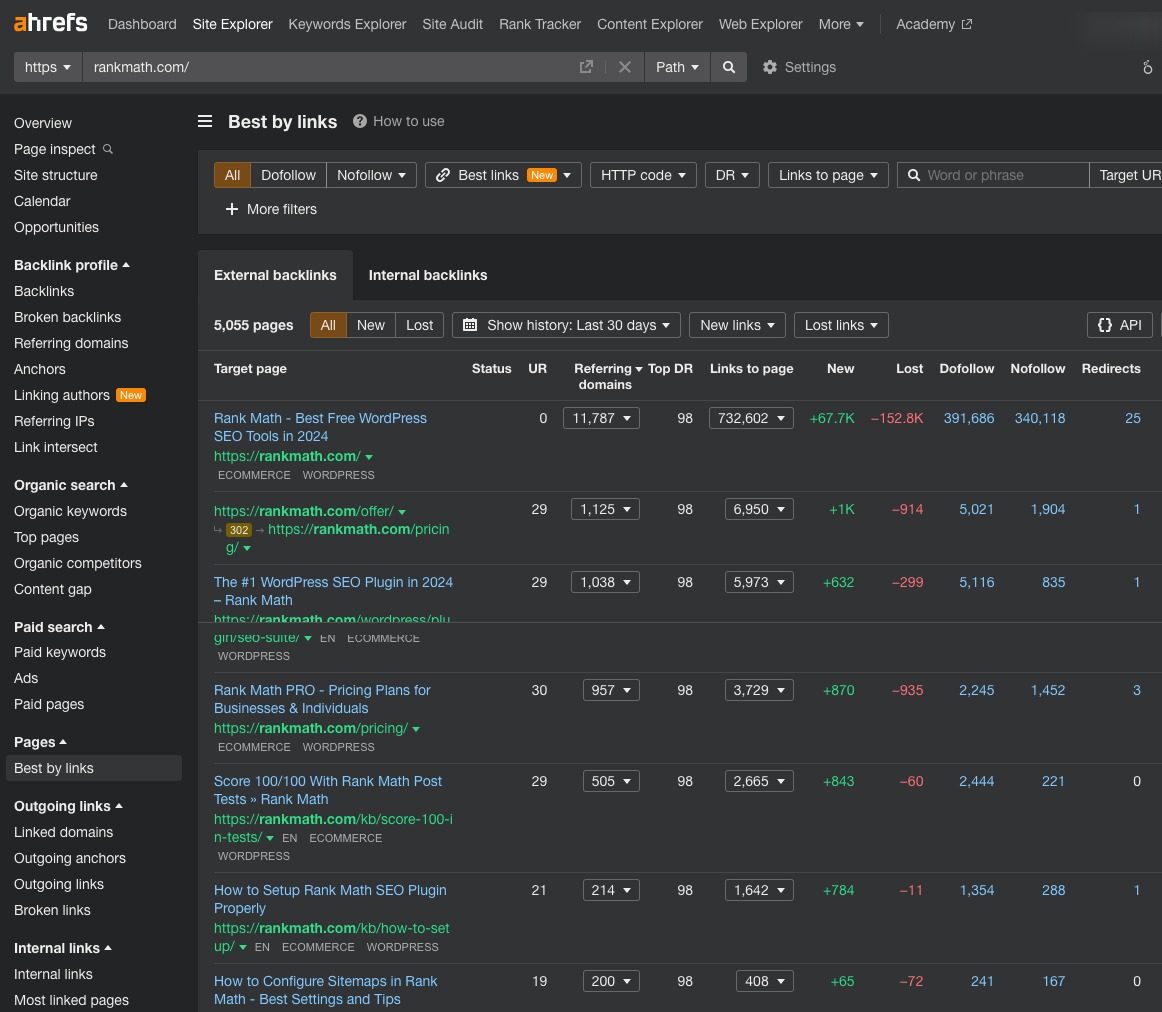 7 Best Backlink Monitoring Tools We Recommend in 2026 » Rank Math 6 Ahrefs Backlinks