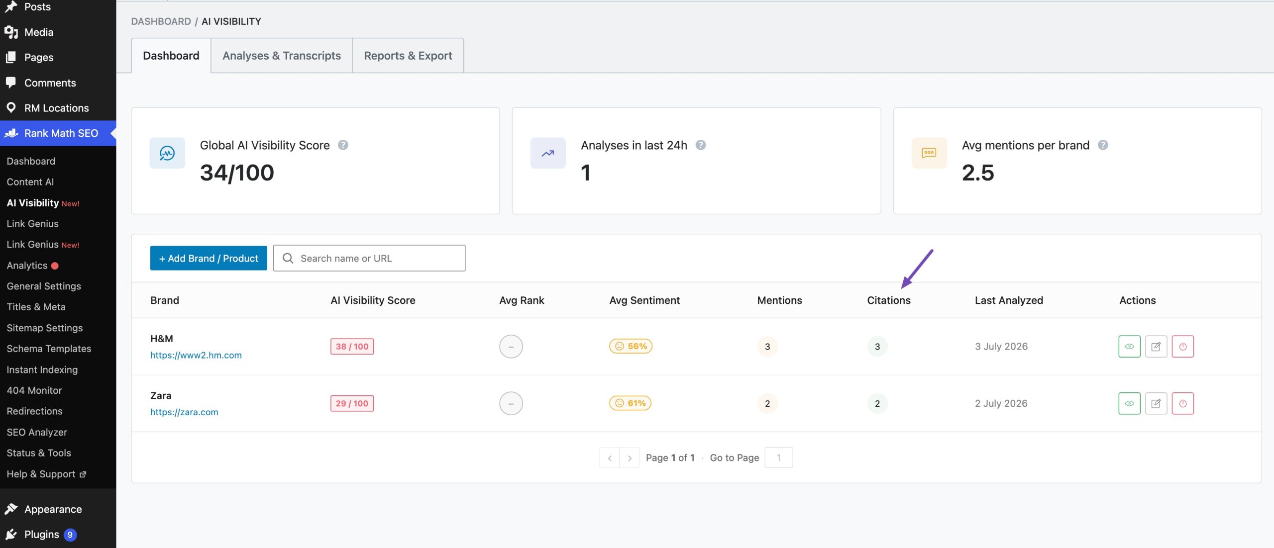 5 Ways to Improve Your Brand’s AI Visibility » Rank Math 18 track citations