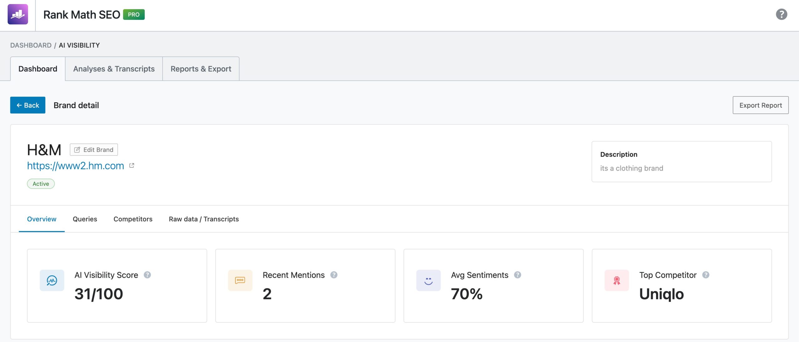A Comprehensive Guide » Rank Math 14 brand mention