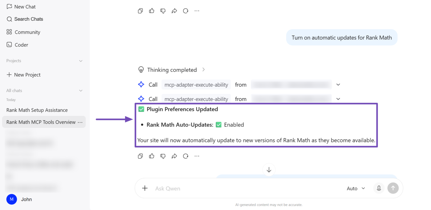Overview of the Rank Math set-plugin-preferences MCP tool