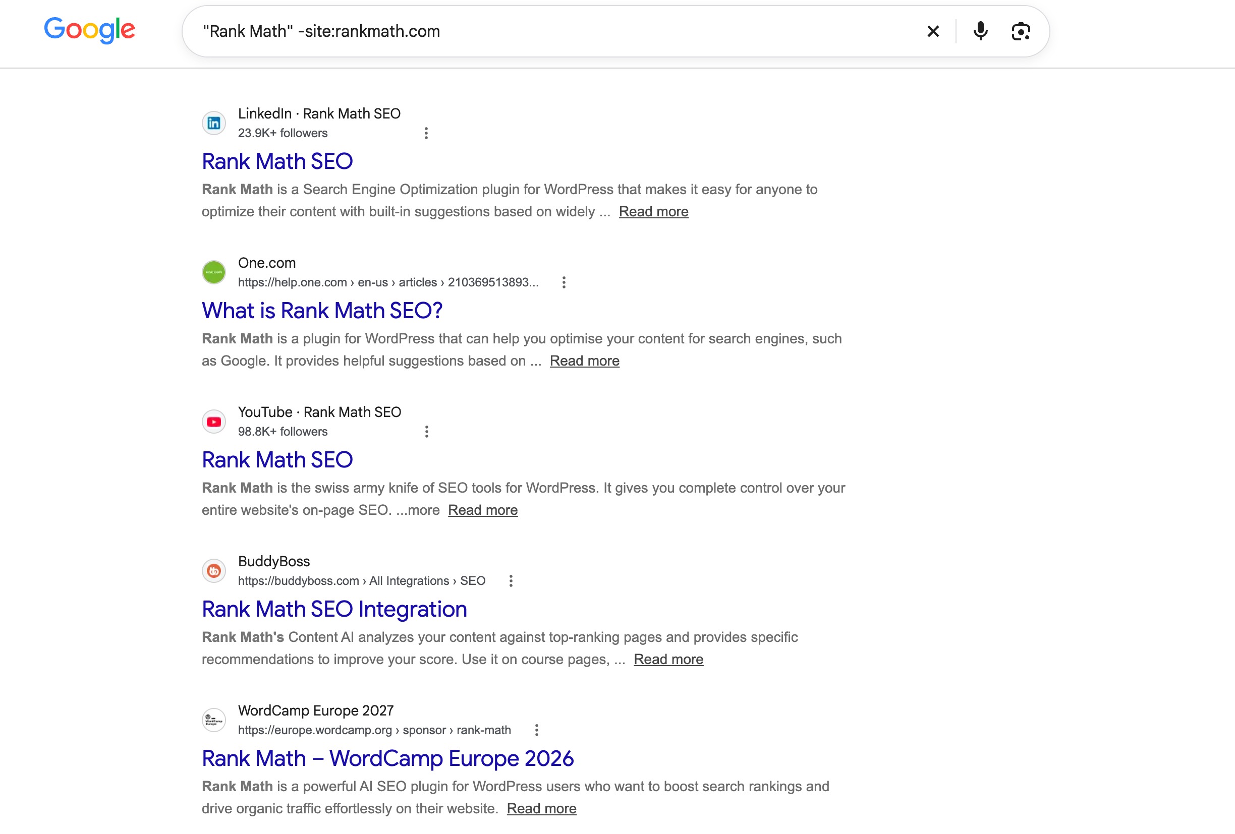 Audit independent brand mentions